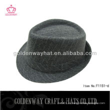 Western Formal Fedora F1151 фланелевые зимние теплые войлочные шарики смешивают цвет для оптовой продажи